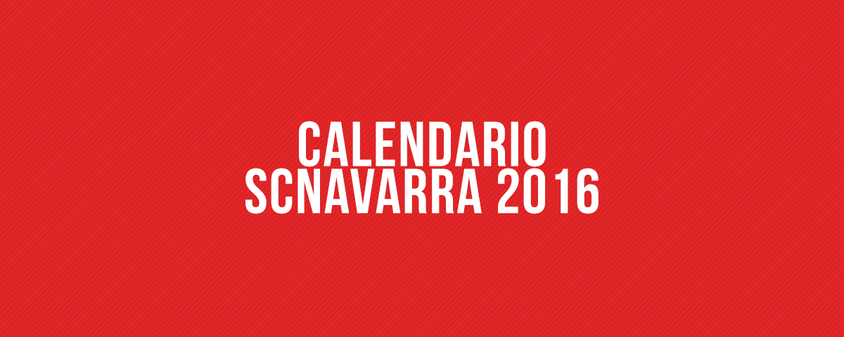 Presentación de la agenda de eventos de SCNavarra 2016