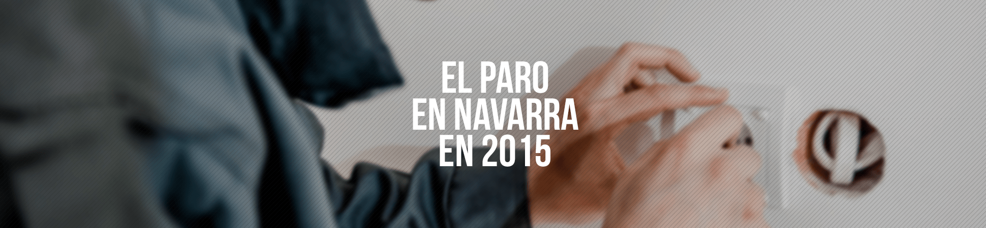 El paro en Navarra en 2015