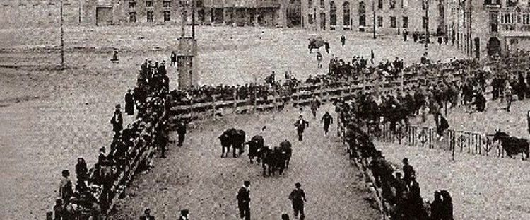 Un poco de historia del Encierro de Pamplona