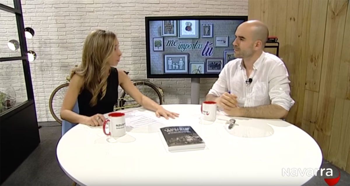 Entrevista a Gaizka Fernández en Navarra TV