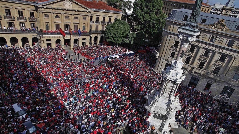 Navarra entera con su equipo: Osasuna
