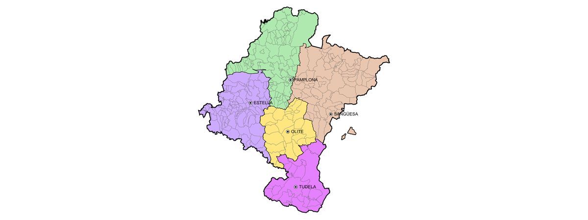 El origen de las merindades navarras