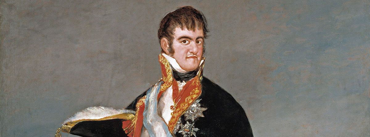 Cuando Fernando VII llevaba paletó