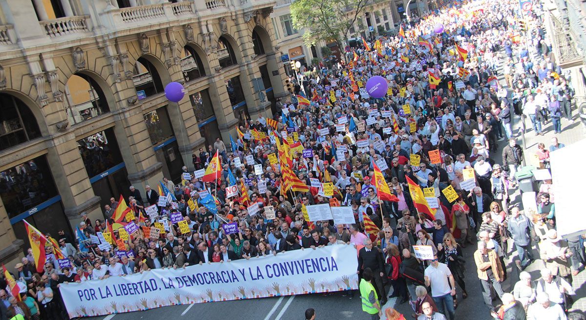 Societat Civil Catalana asegura que la Ley de Transitoriedad es una tomadura de pelo para todos los catalanes