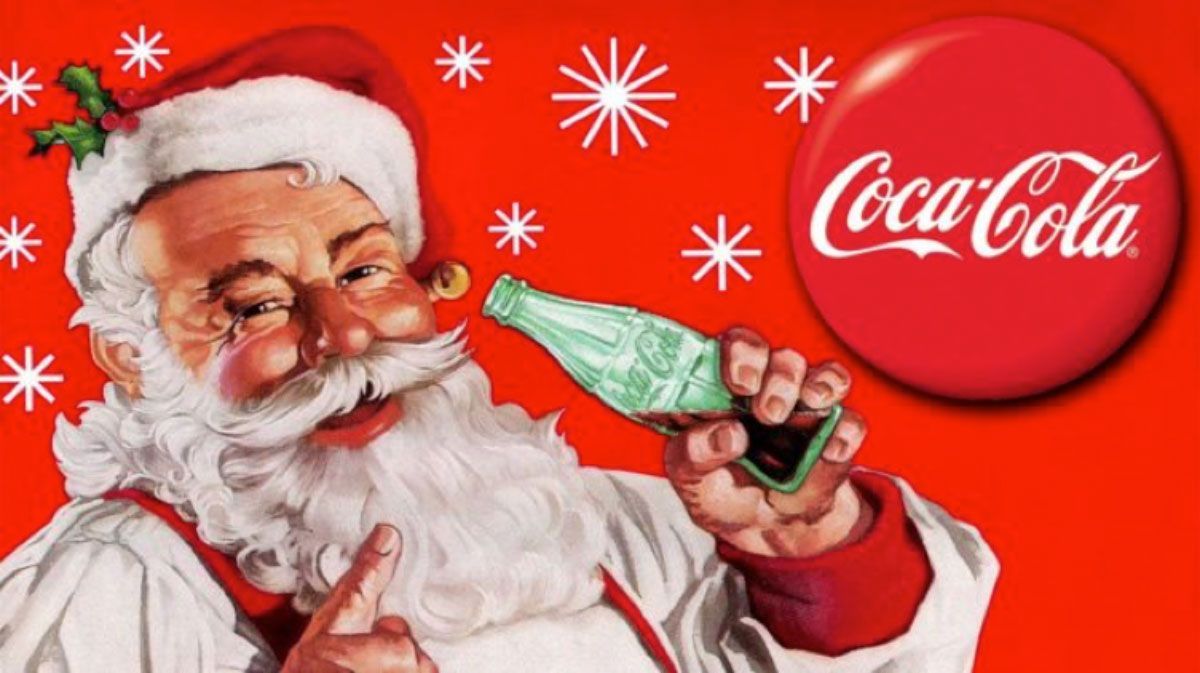 Cuando la Coca-Cola cambió el color de Papá Noel