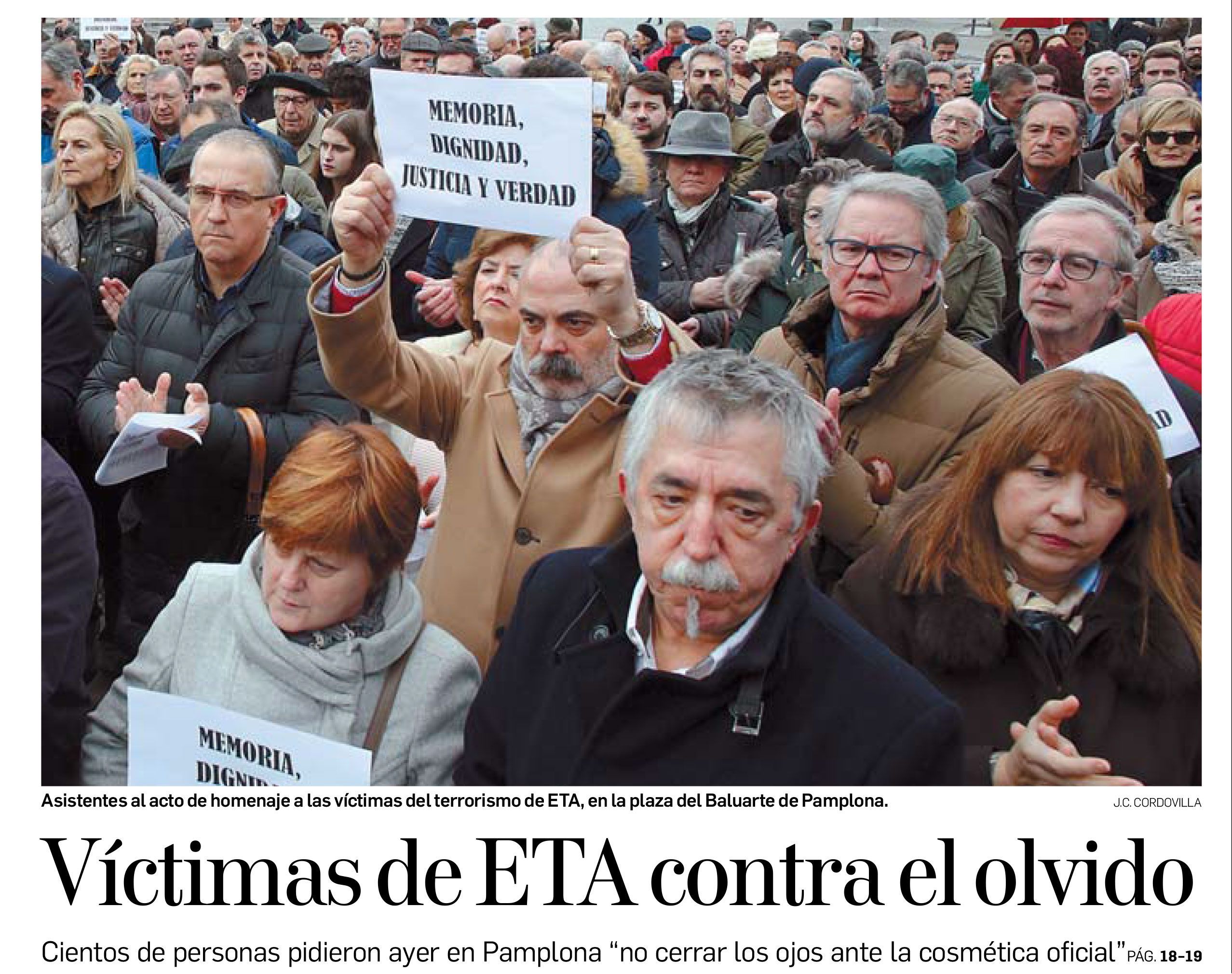 Víctimas de ETA contra el olvido