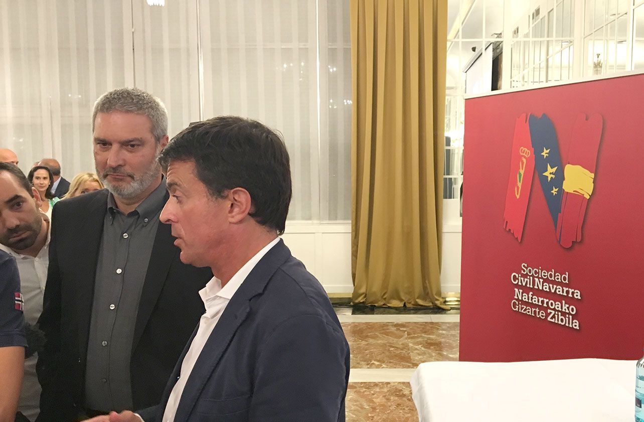 Las ocho mejores frases de Manuel Valls en Navarra