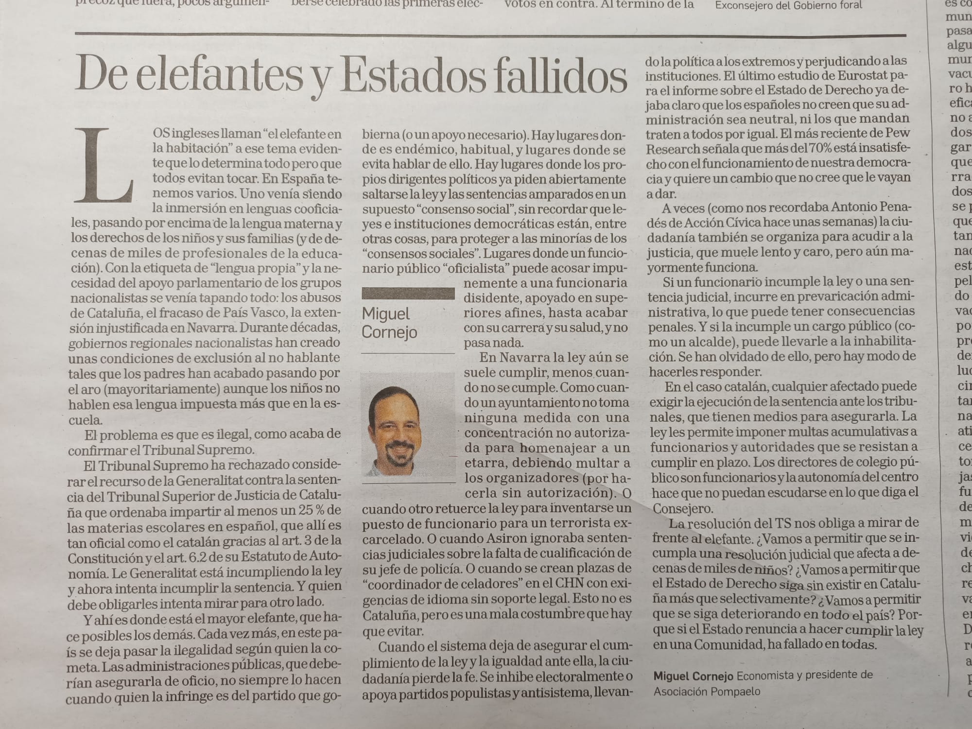 De elefantes y Estados fallidos