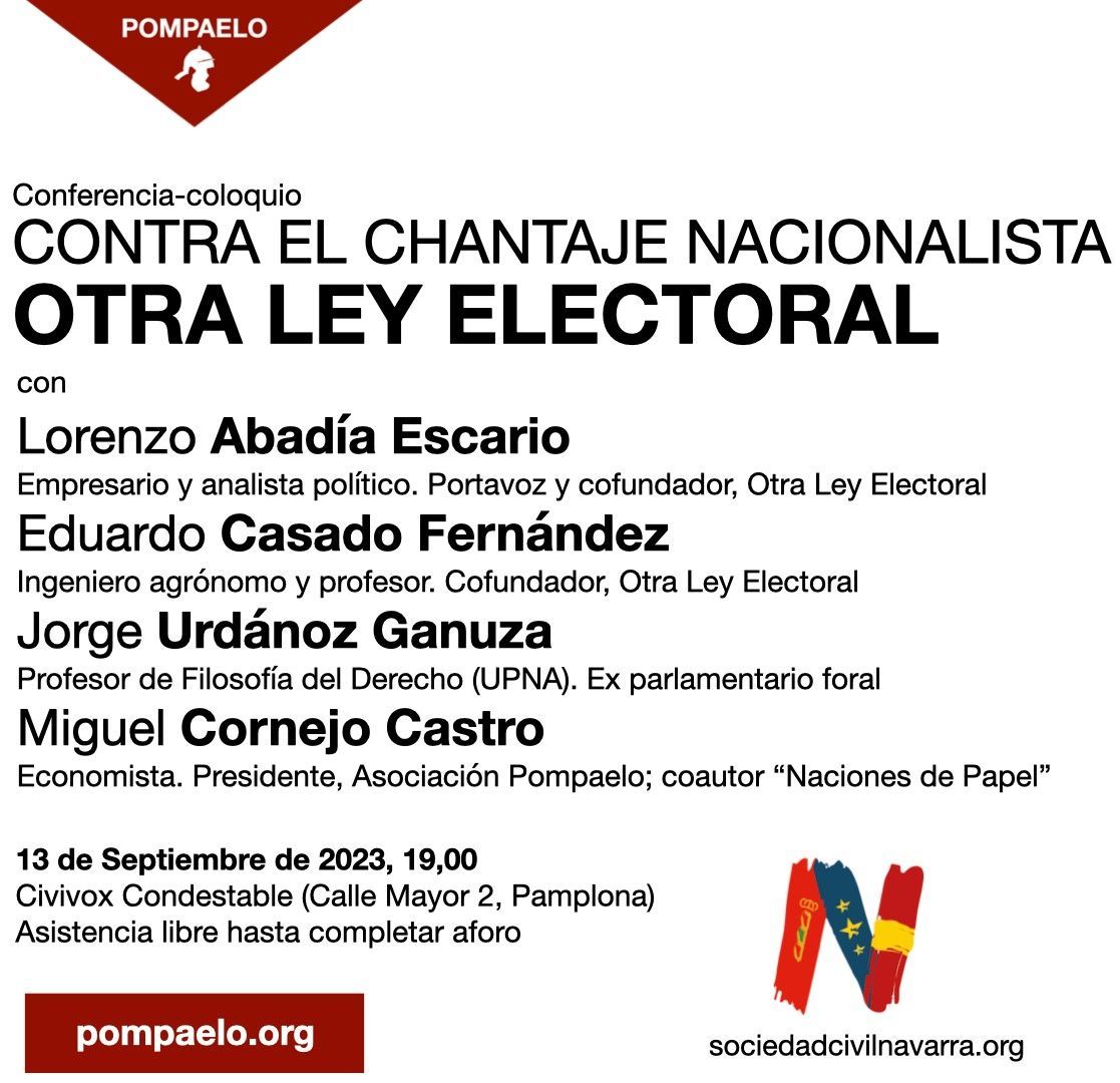 Conferencia: Otra Ley Electoral