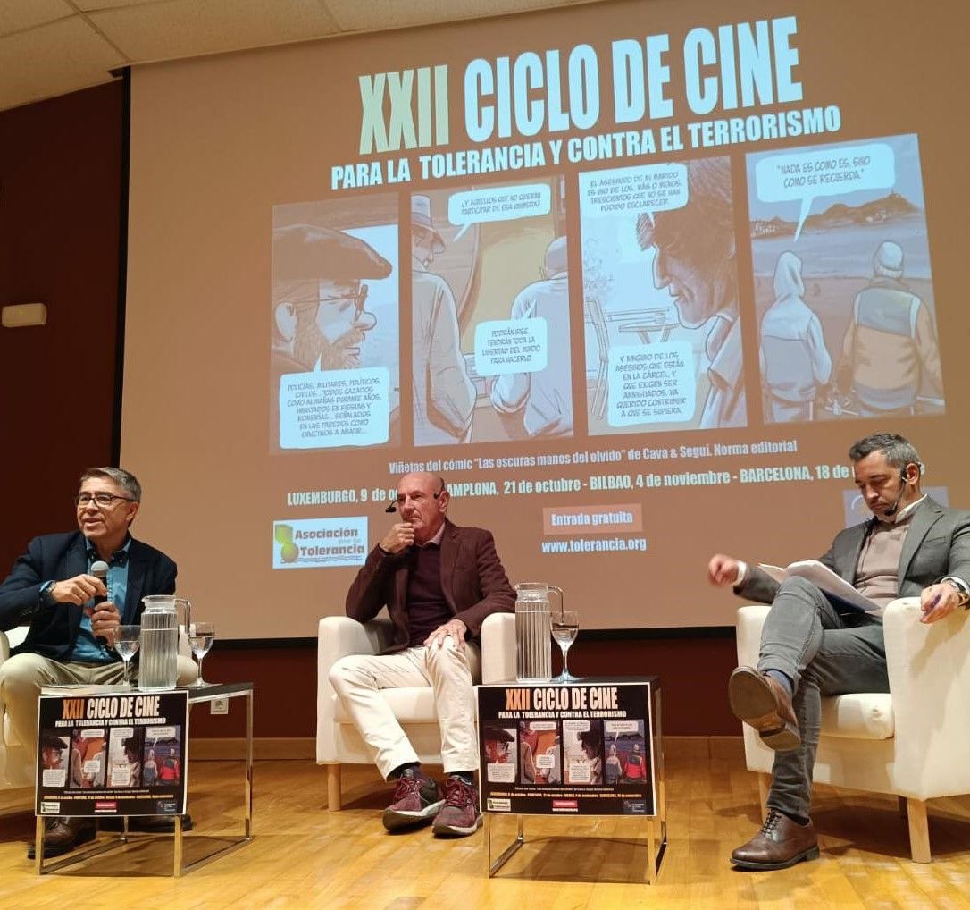 SCN modera la charla del XXII Ciclo de Cine para la Tolerancia y contra el Terrorismo
