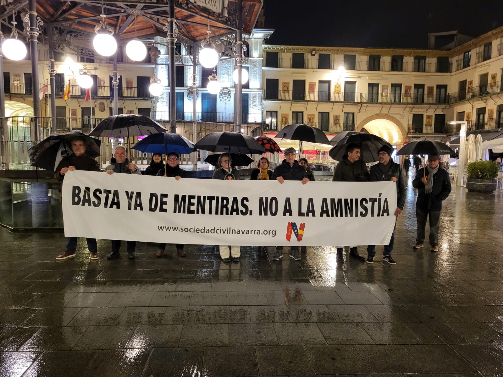 Concentraciones silenciosas también bajo la lluvia