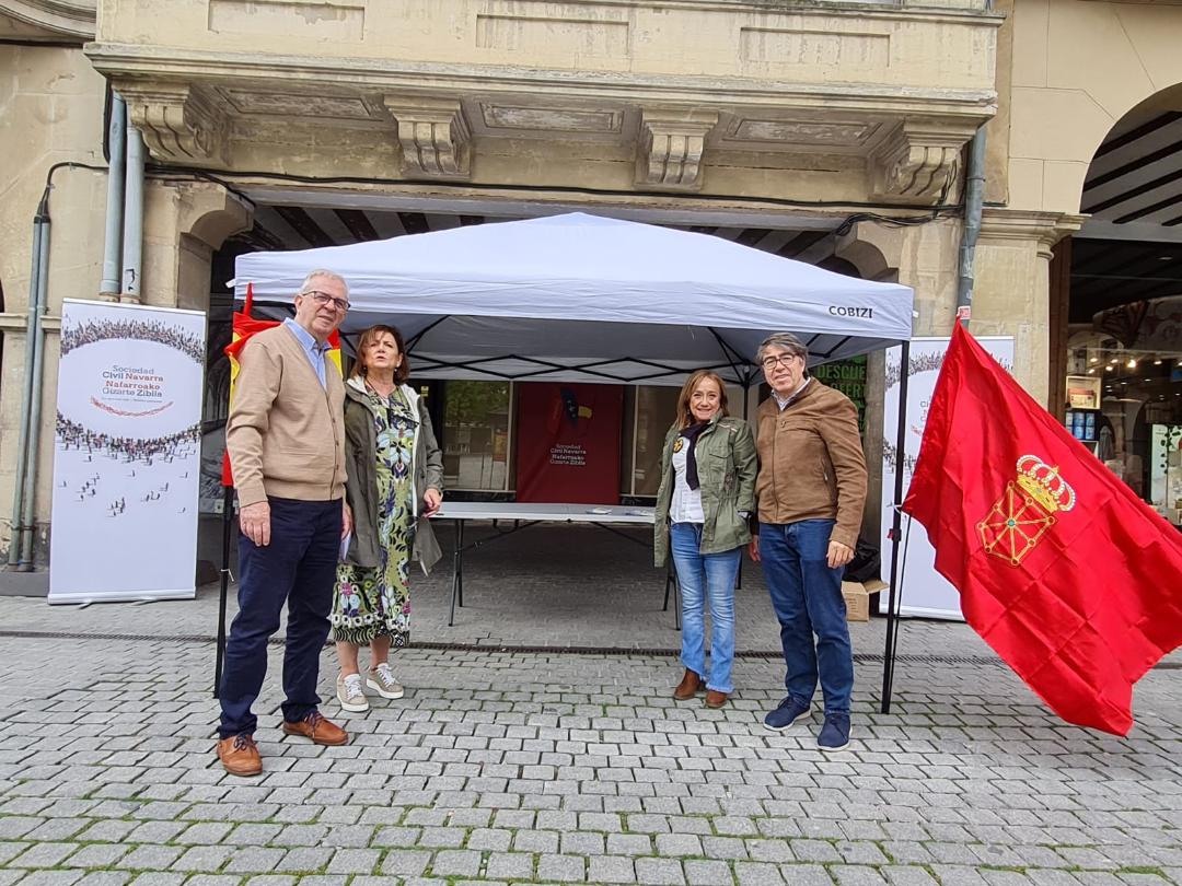 Sábado 22-J: Carpa informativa de SCN en Estella