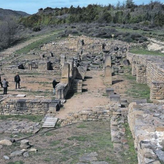En defensa del trabajo en el yacimiento romano de Santa Criz de Eslava
