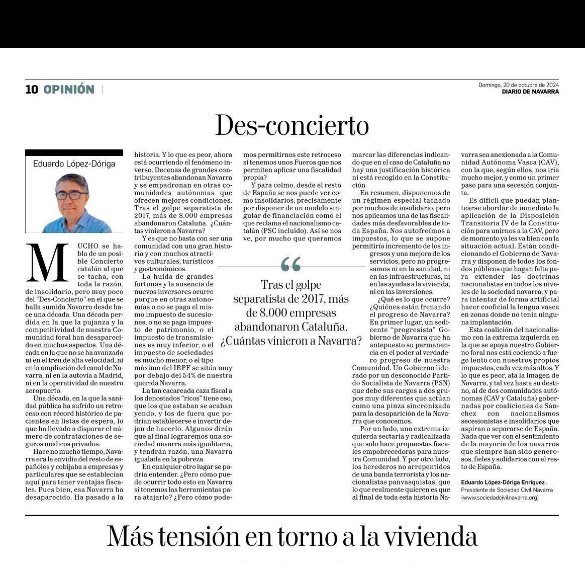 Artículo DN: Des-Concierto