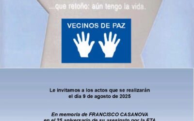 Homenaje a Francisco Casanova en Berriozar