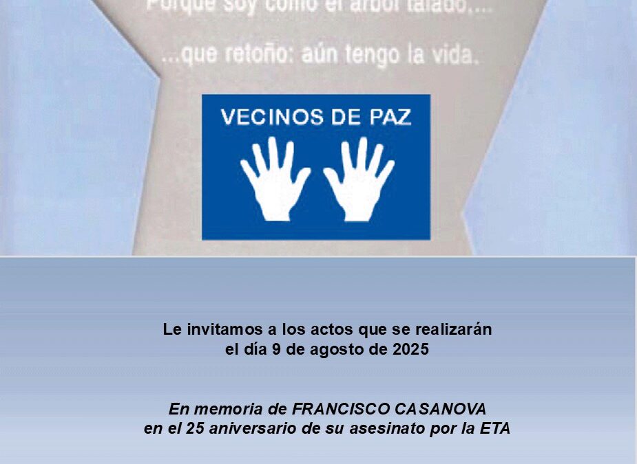 Homenaje a Francisco Casanova en Berriozar