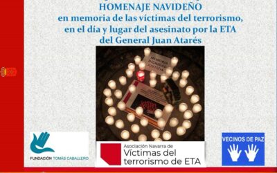 23-D: Homenaje navideño a las víctimas del terrorismo