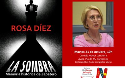 21-O: Presentación del libro de Rosa Díez, «La sombra. Memoria histórica de Zapatero»