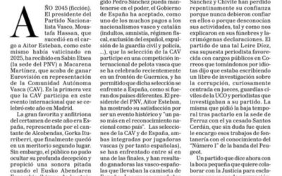 Artículo DN: 2045, Euskadi gana Eurovisión